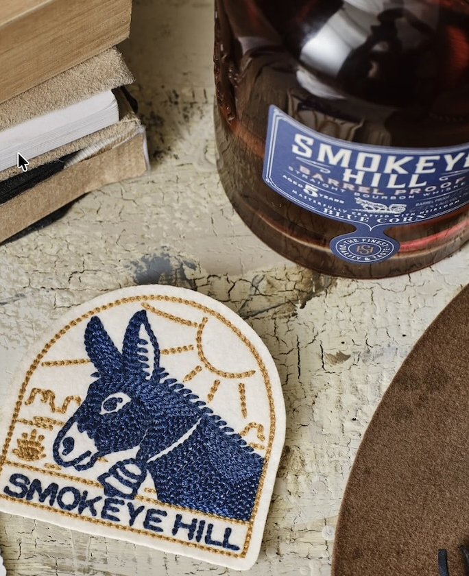 Smokeye Hill Provisions makes an excellent bourbon, delivered by TCB's beverage logistics