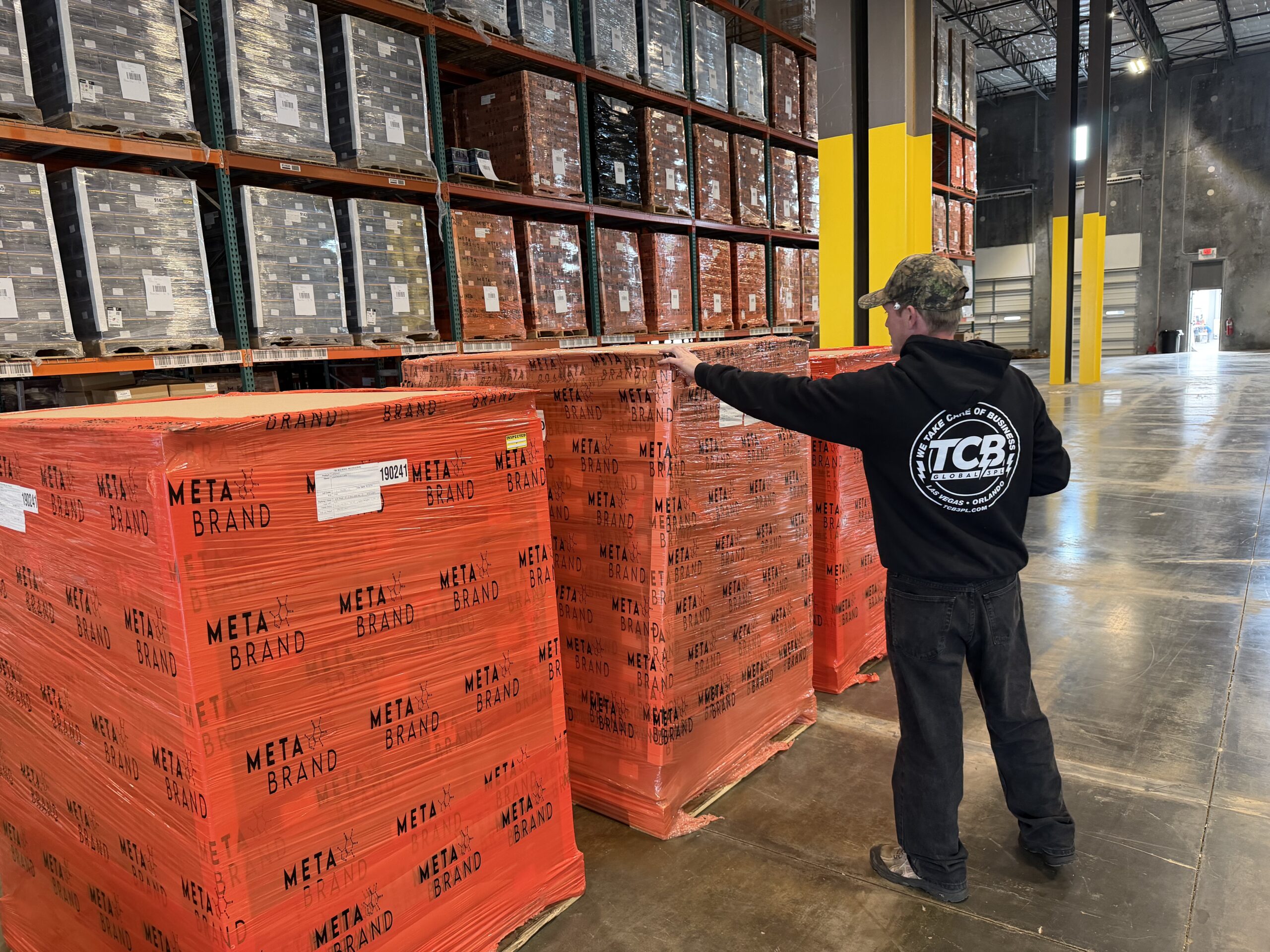 A TCB warehouse with excellent Ecommerce Fulfillment Accuracy