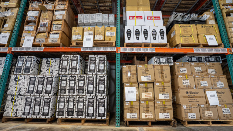 TCB's warehouse, ready for distribution for better terrif mitigation