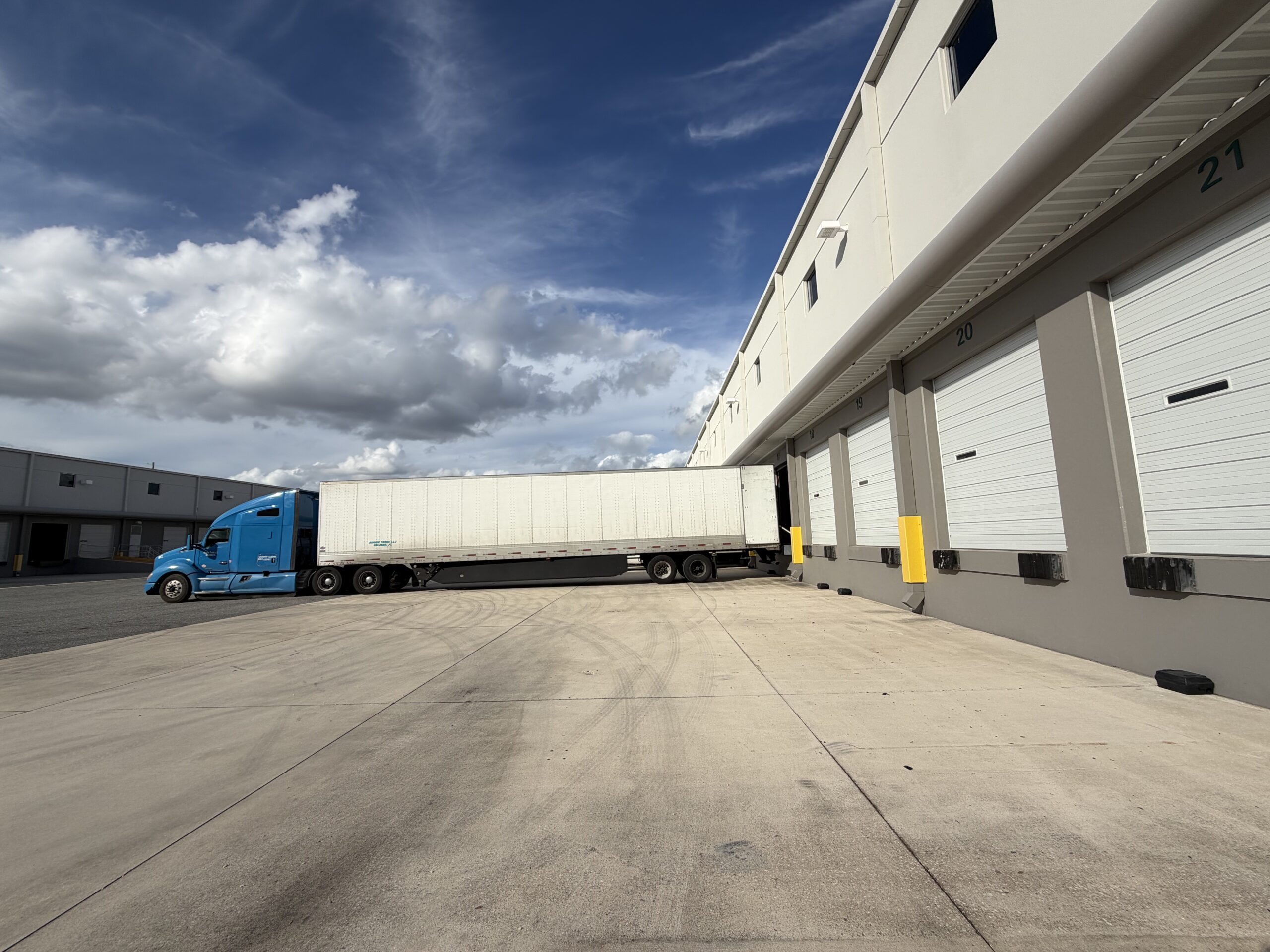 one of our TCB trucks that helps with strategic 3PL placement.