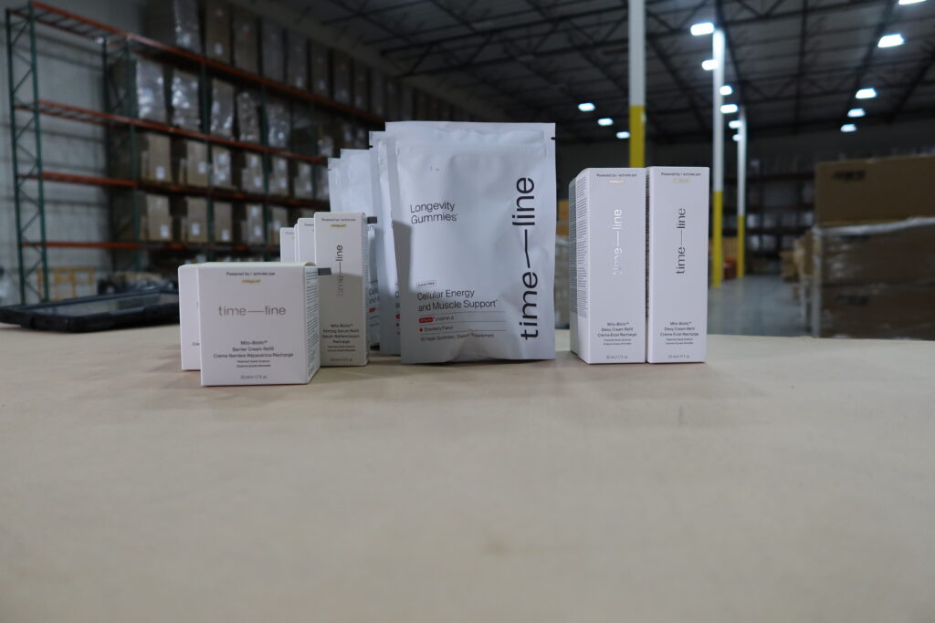 Timeline Gummies ready for multi-channel fulfillment