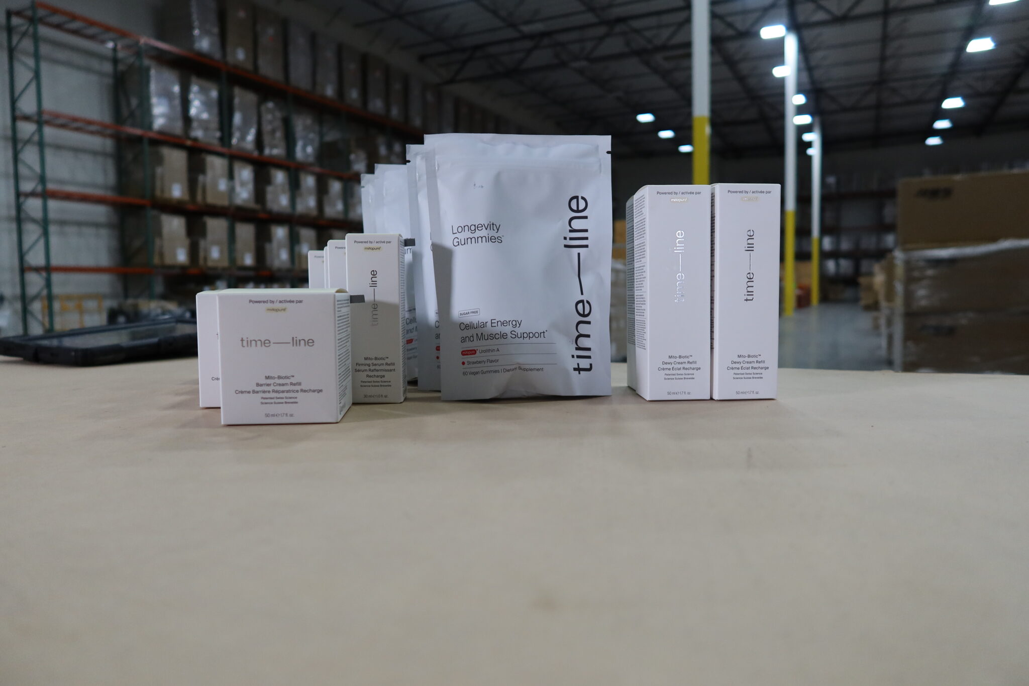 Timeline Gummies ready for multi-channel fulfillment
